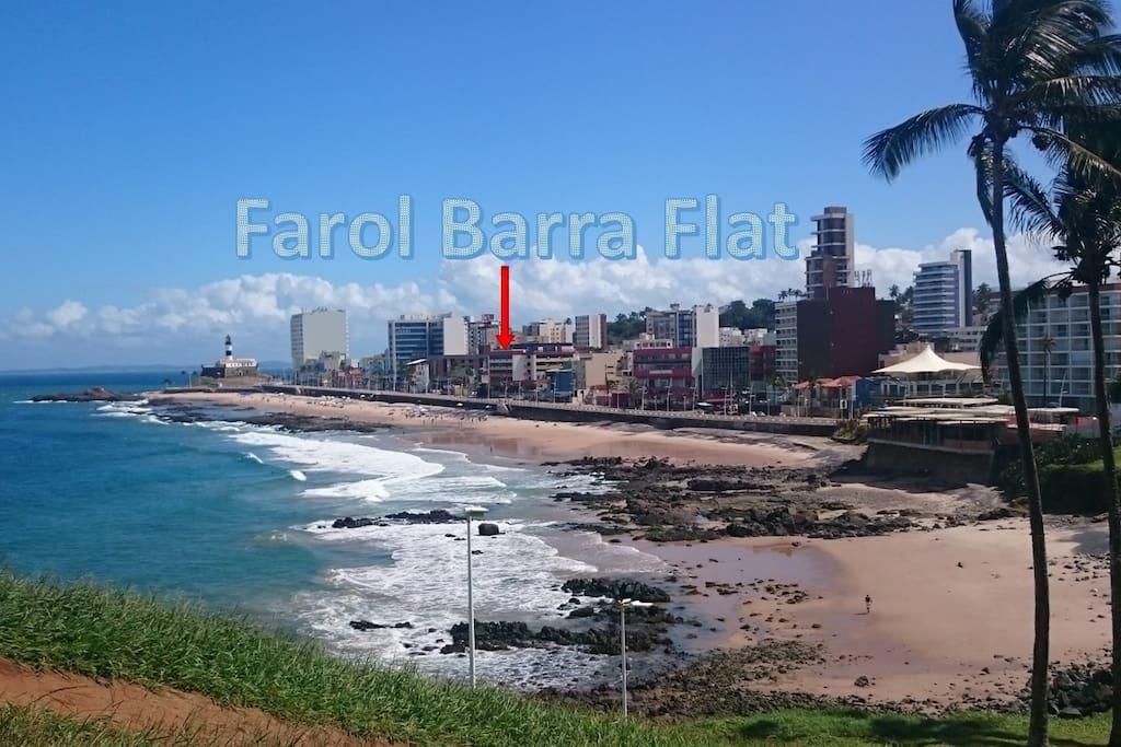 Apartamento Temporada Farol Barra Flat السلفادور المظهر الخارجي الصورة